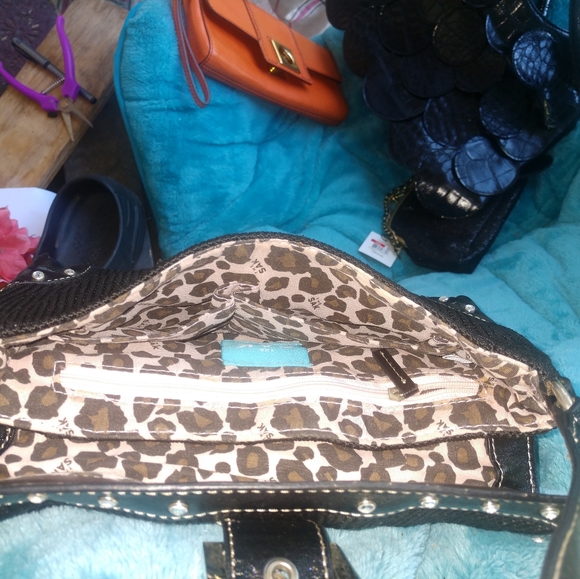 Black and rhinestone the sak purse - Picture 3 of 9